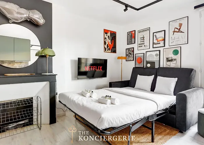 Elegant Pres Des Archives Nationales アパート *